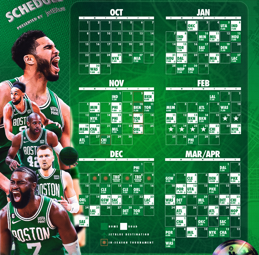 NBA: onde assistir todos os jogos dos Celtics na temporada 2023-24