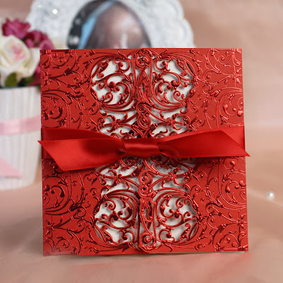 Red Wedding Invitations