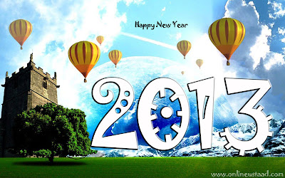 new year 2013 greeting