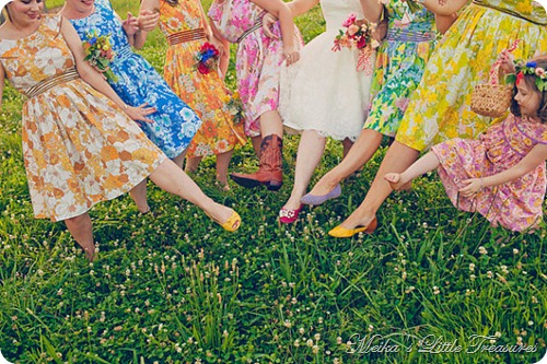 Tea dress group