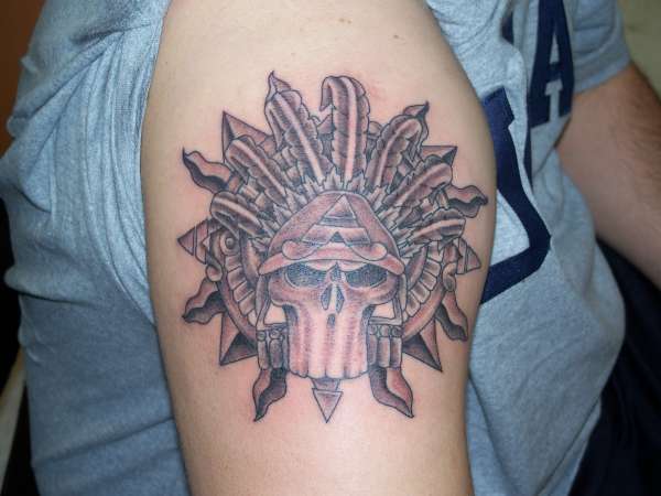 Picture AZTEC TATTOO Art >> Aztec Tattoo Warrior art and Picture