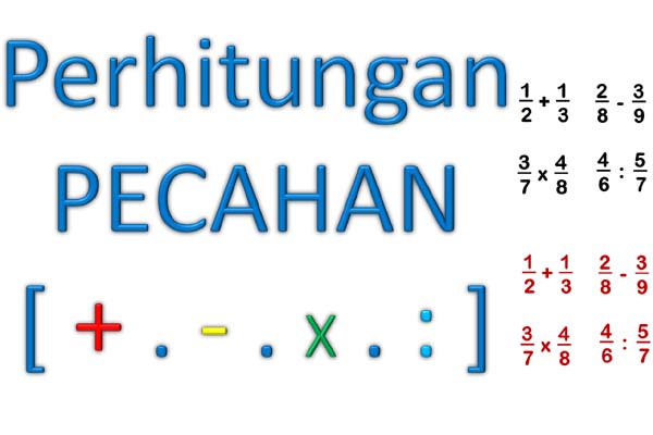 Cara Mudah Perhitungan Pecahan X Lengkap Dengan Contoh Soalnya Berbagi Ilmu Pengetahuan Umum