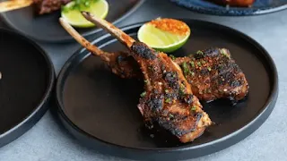 Tandoori Lamb Chops serving