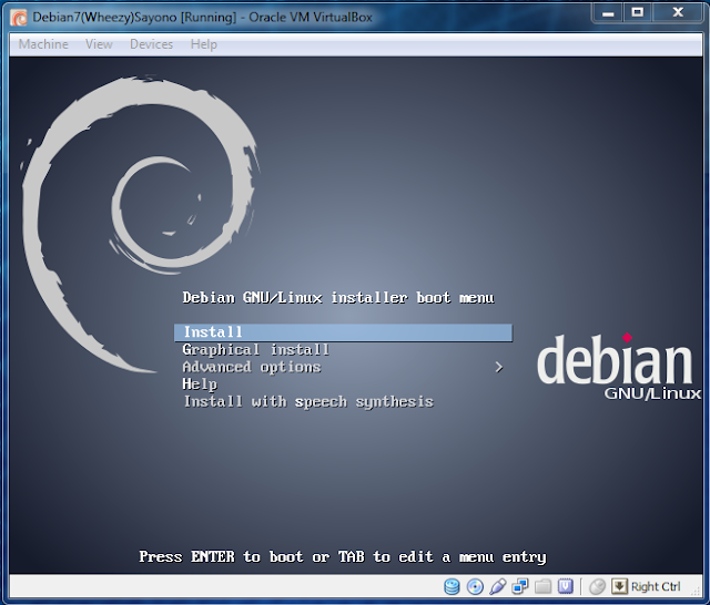 Installasi Debian di VirtualBox
