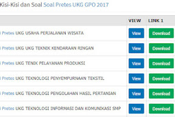 Kisi Kisi Preetes SIM PKB Guru SD SMP SMA SMK Semua Mapel Lengkap