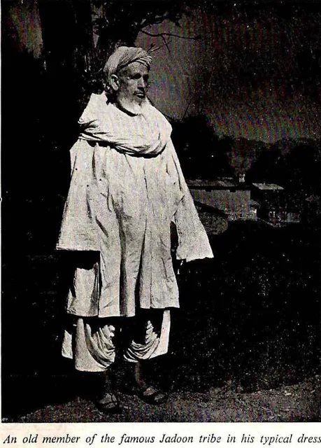 A Jadoon of Hazara in traditional dress in 1950