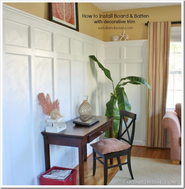 How to Install Board and Batten by Sand & Sisal How to Install Board and Batten by Sand & Sisal