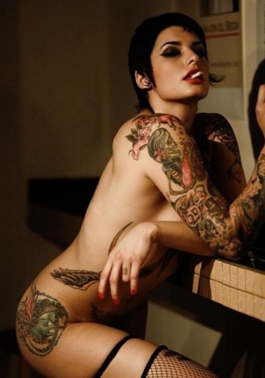 girls with tats » pixie-nude. More and more women are starting to get 