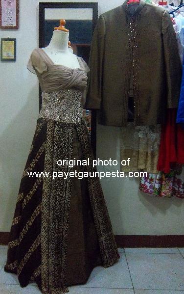 Payet Gaun Pesta Desain Baju Pesta Kebaya Modern dan 