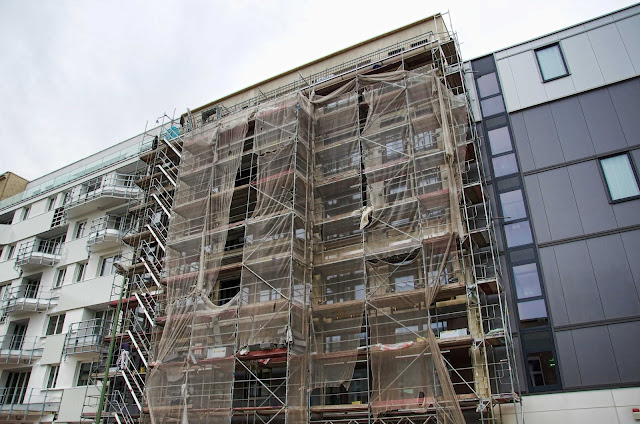 Baustelle LAUTIZIA, Neubau-Eigentumswohnungen, Ehrenbergstraße 20, 10245 Berlin, 11.04.2014