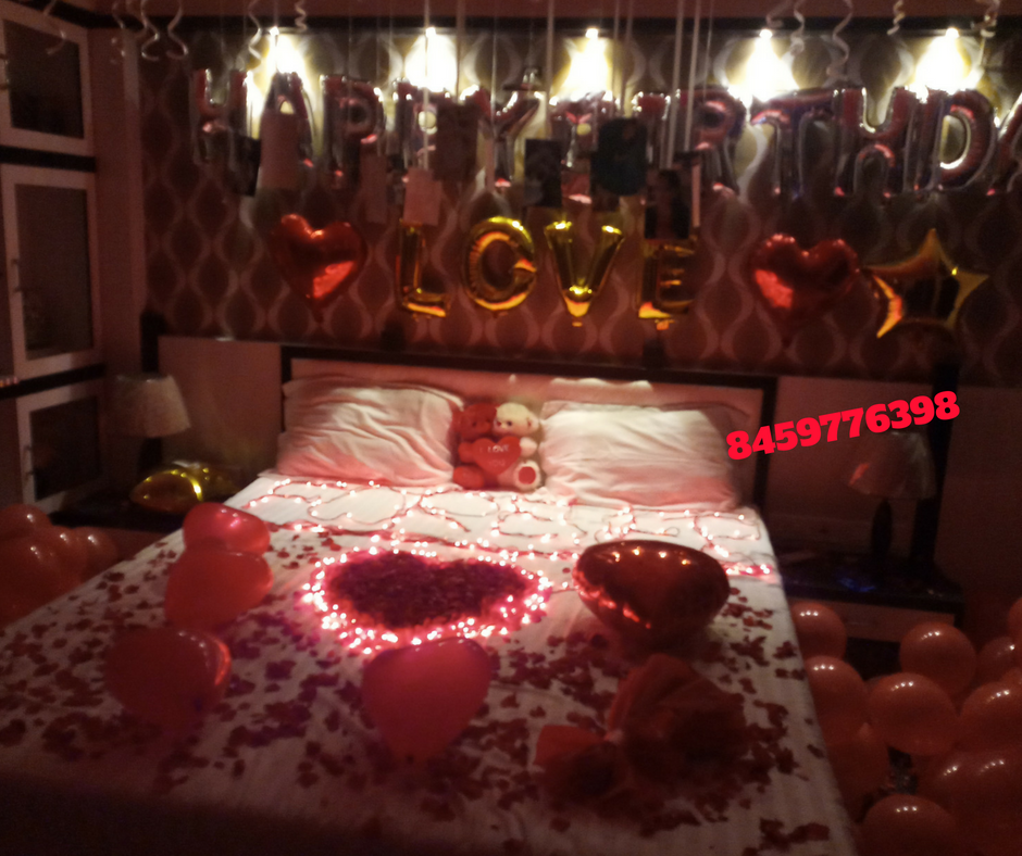  Romantic  Room Decoration For Surprise Birthday  Party in 