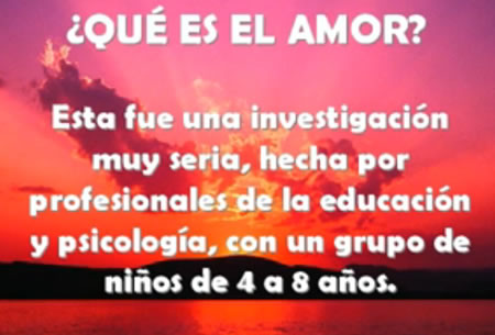 Las respuestas que obtuvieron sobre el amor fueron mucho más brillantes y 