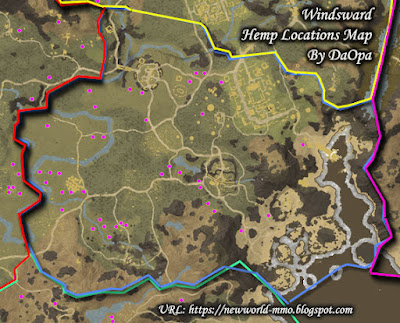 Windsward hemp node locations map