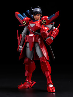 figura articulada de Rekka no Ryo, Yoroiden Samurai Troopers.