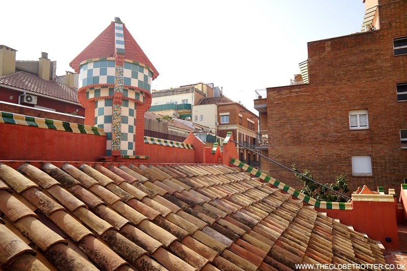 The rooftop at Casa Vicens