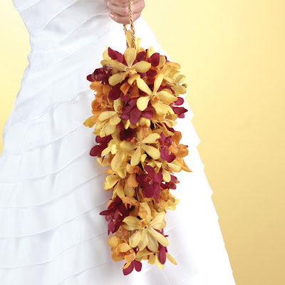 photo Orchid Teardrop Bouquet