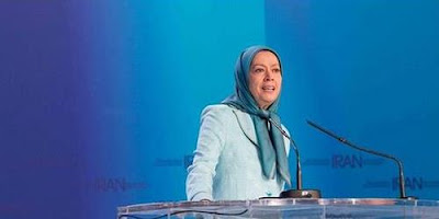 خانم مریم رجوی  رئیس جمهور برگزیده مقاومت ایران 