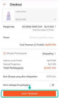 Saldo shopeepay digunakan sebagai pembayaran sah