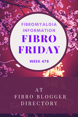 Help Raise Fibromyalgia Awareness with Fibro Friday week 478