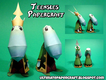 Rayman Teensies Papercraft