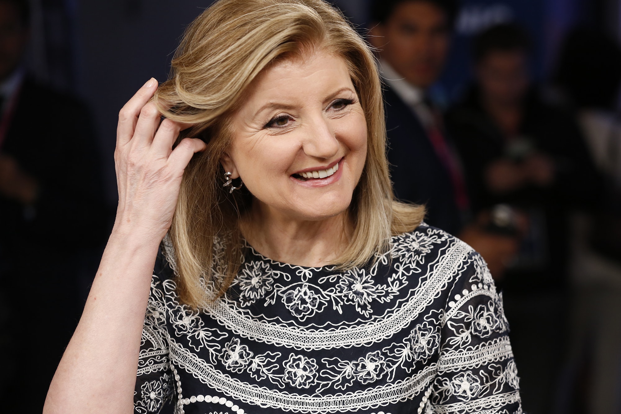 Arianna Huffington via CNBC