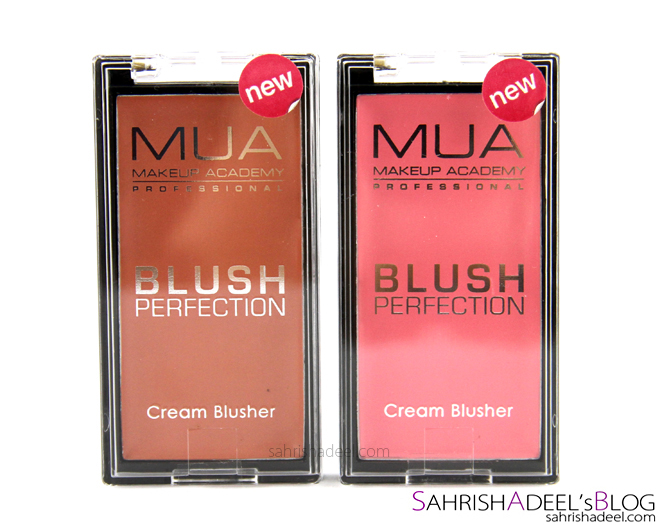 Cream Blusher by MUA Makeup Academy - Review & Swatches