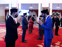 Presiden Jokowi Lantik 9 Anggota Kompolnas di Istana Negara