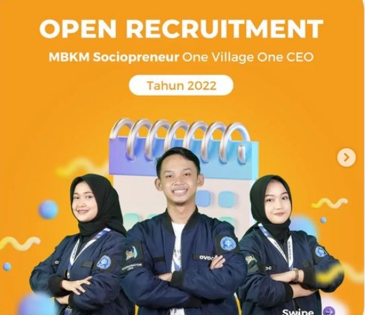 Open Recruitmen MBKM Sociopreneur: One Village One CEO (OVOC) 2022