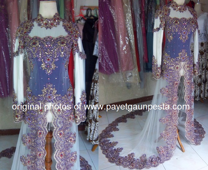 Payet Gaun Pesta Desain Baju  Pesta Kebaya  Modern  dan 
