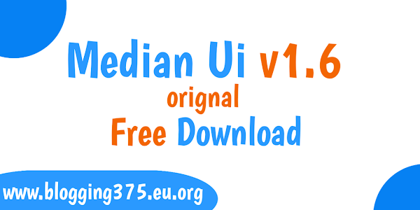 Median Ui v1.6 Original Free Download