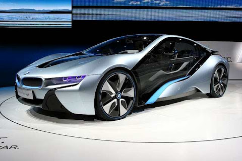 BMW i8, Konsep, Mobil, hibrida Efisien Dinamis