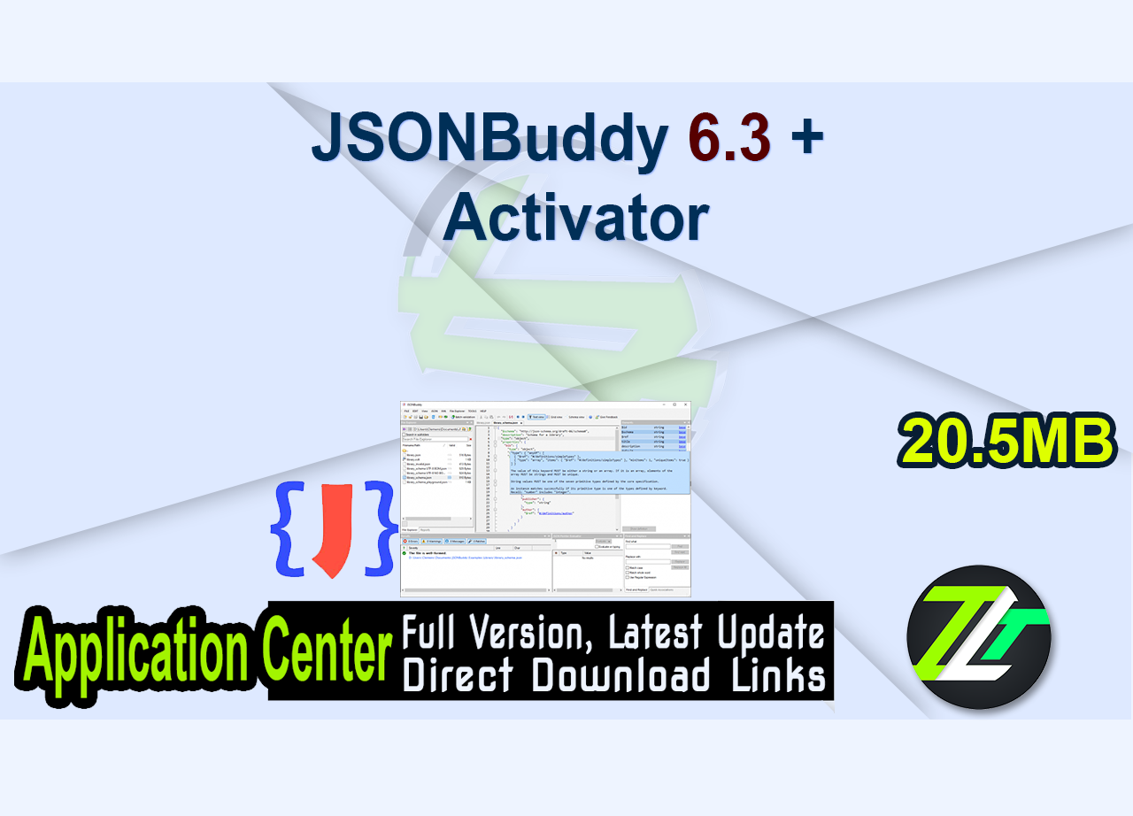 JSONBuddy 6.3 + Activator