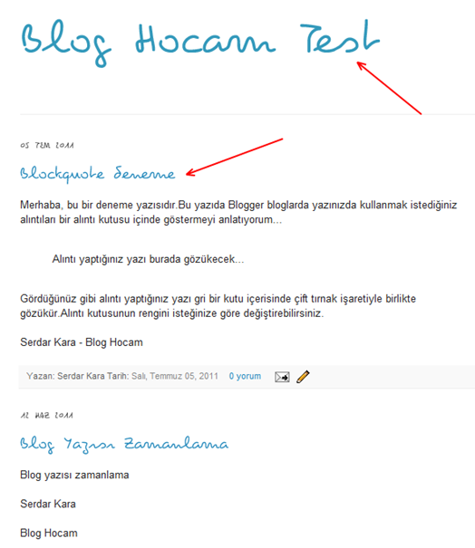 Blogger Cufon Kullanımı