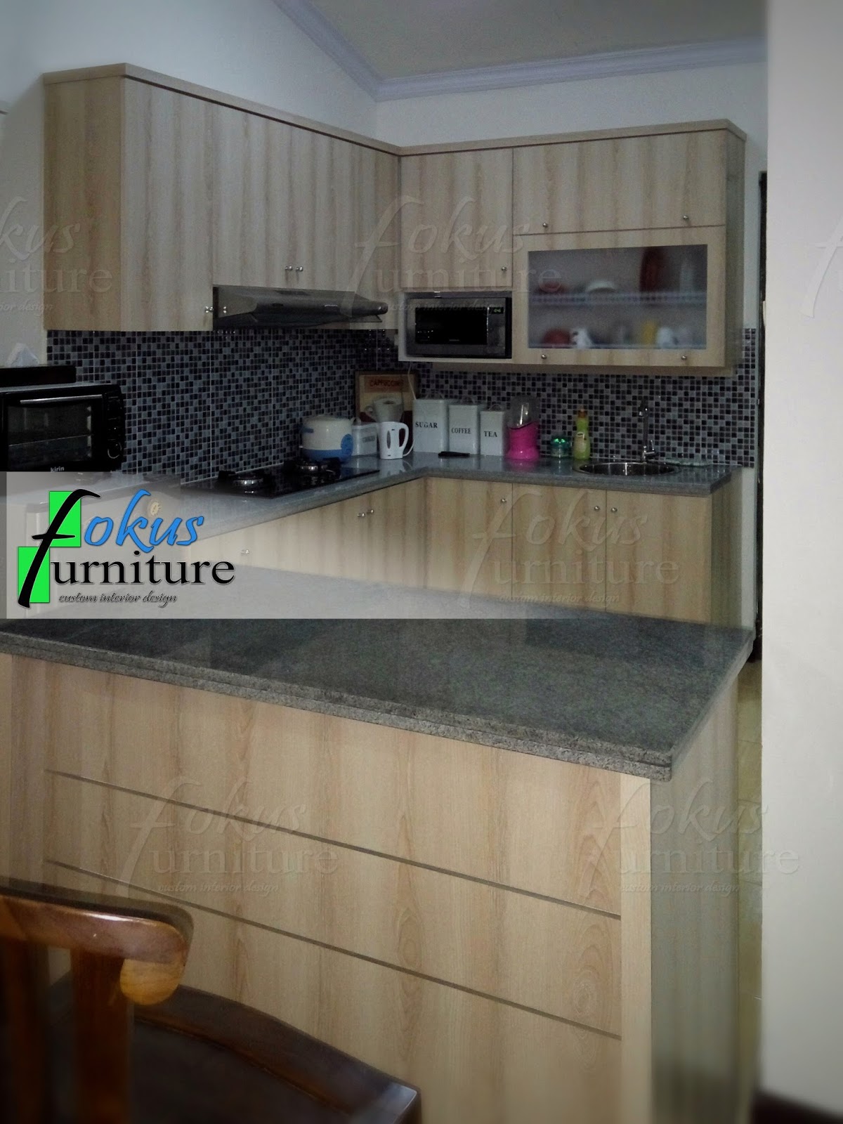 Kitchen set letter L di Cimanggis Furniture Kitchen set 