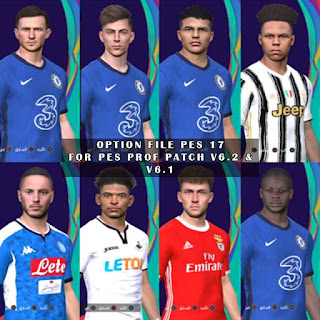 Images - New Option File For PES Professional Patch V6.2 PES 2017