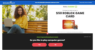 Free Roblox Gift Cards Code Generator