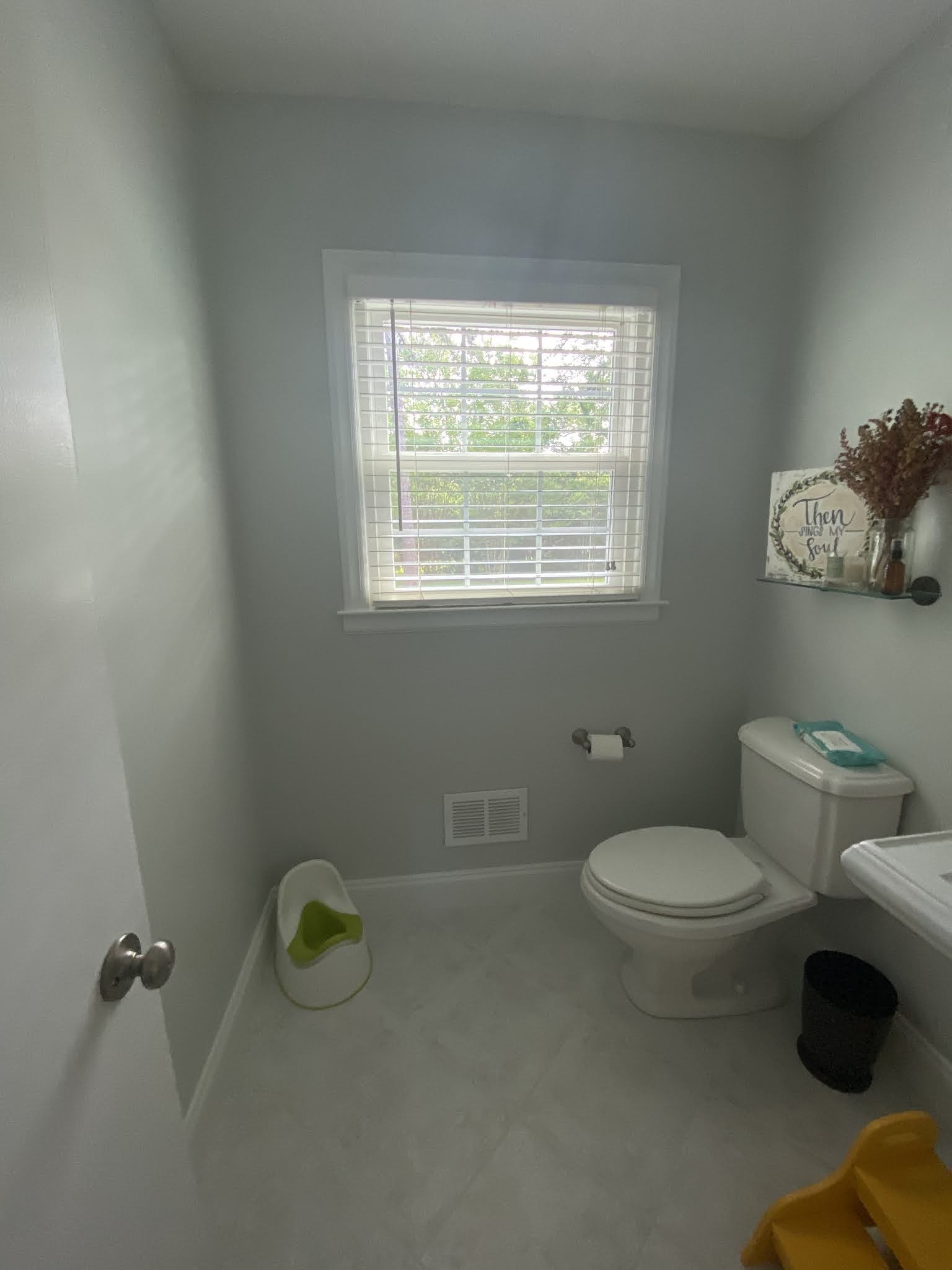 Before and After: Budget Friendly Powder Bath Remodel