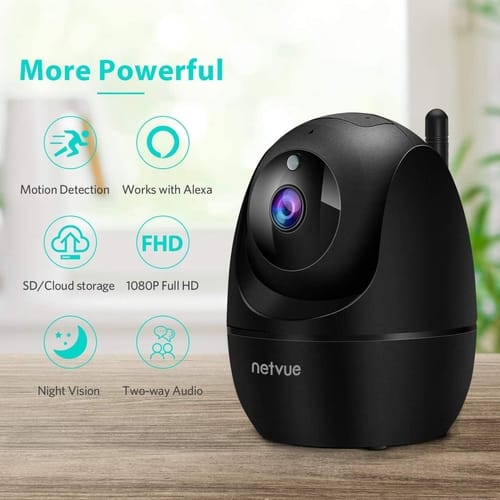 Netvue 1080P FHD 2.4GHz WiFi Pet Camera