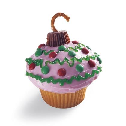 Edible Ornament Cupcake