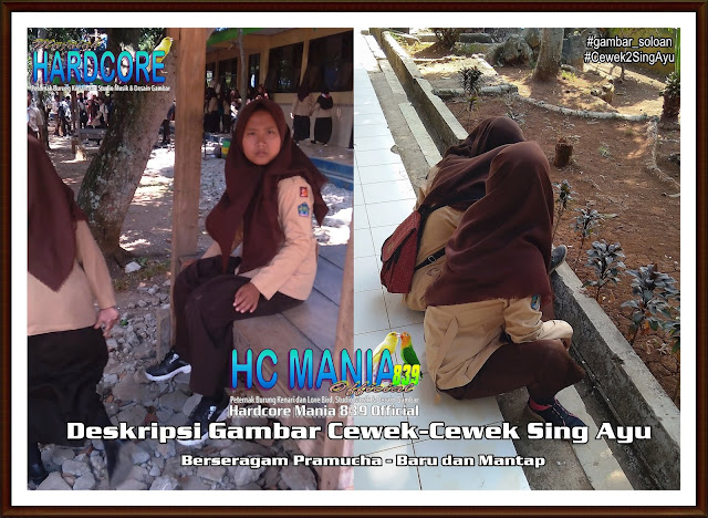 Gambar Siswa-Siswi SMA Negeri 1 Ngrambe Cover Pramuka - Buku Album Gambar Soloan Edisi 6