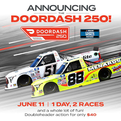 DoorDash Named Title Sponsor of NCWTS at Sonoma Raceway