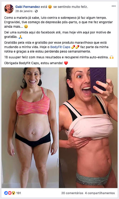 bodyfit caps depoimento