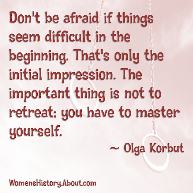 Olga Korbut sports quotes