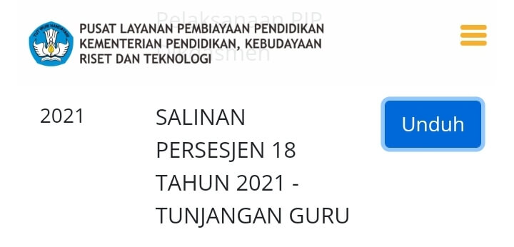 Juknis TPG, TKG Untuk Guru PPPK 2021