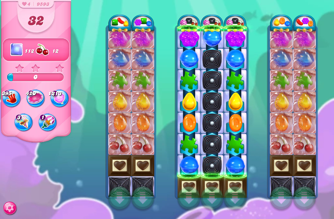 Candy Crush Saga level 9593