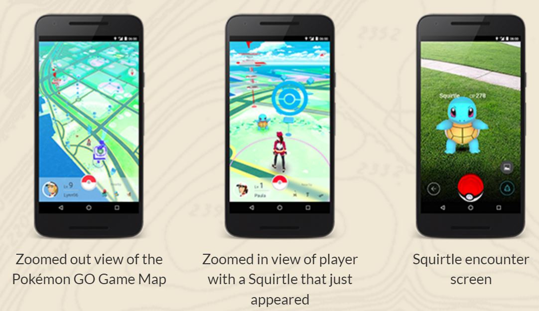 Pokemon Go Android Game Preview