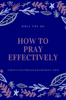 How to Pray Effectively teaches you 15 things from the Bible that you can do to make your prayer life more productive.