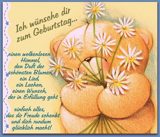 ich wünsche dir alles liebe zum geburtstag