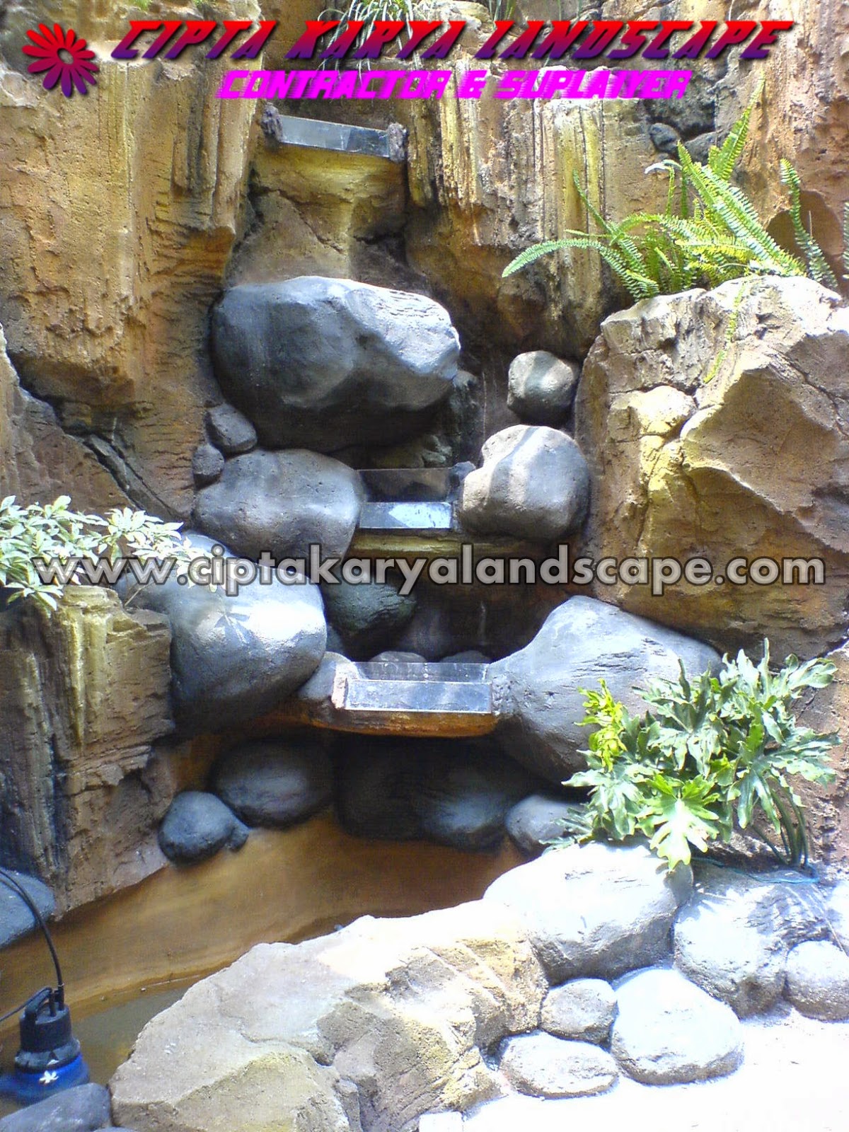 GALERI FOTO TAMAN TEBING AIR TERJUN Jasa Tukang Taman 