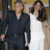 Newlywed bliss! George and Amal Clooney look so in love as they hold hands after a double date